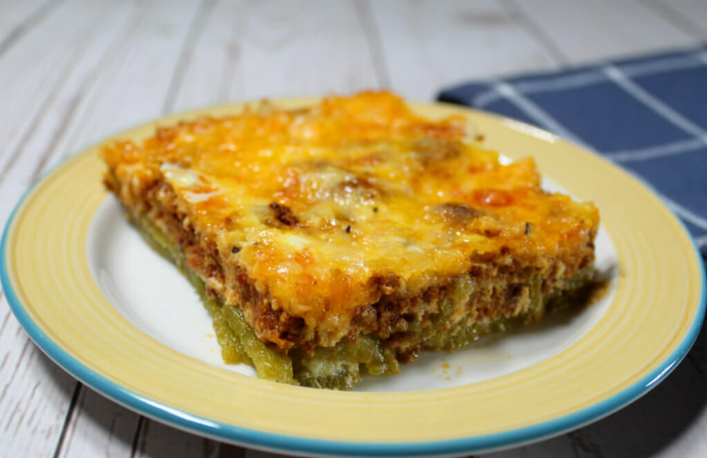 Keto Green Chile Chorizo Squares1
