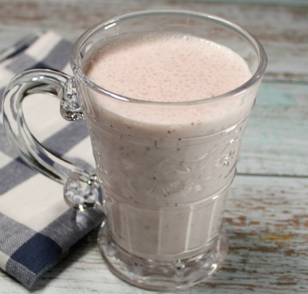 Cranberry Cheesecake Keto Smoothie1