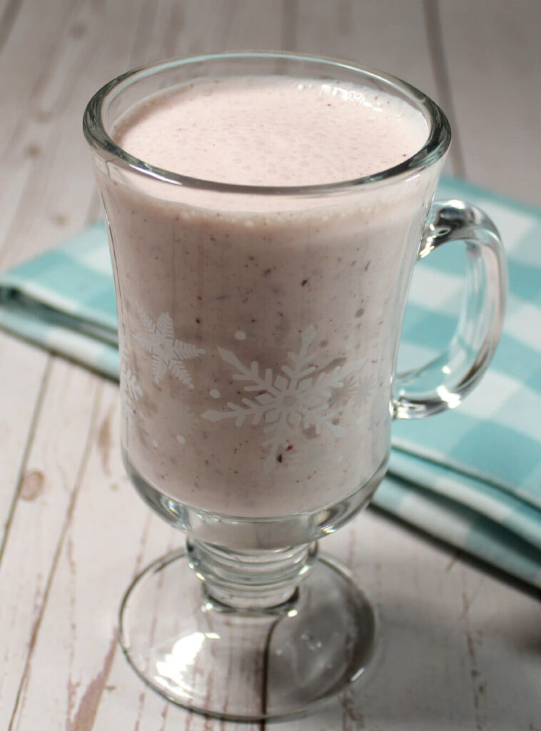 Cranberry Cheesecake Keto Smoothie4