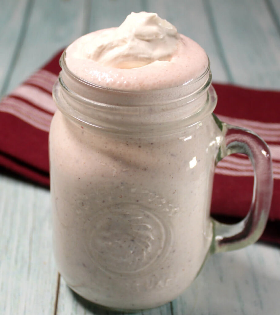 Cranberry Cheesecake Keto Smoothie6