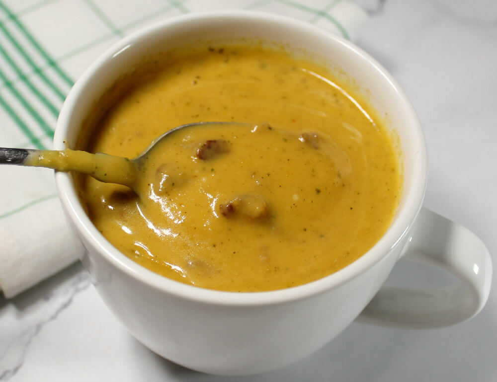 Keto Fresh Roasted Pumpkin & Sausage Soup6