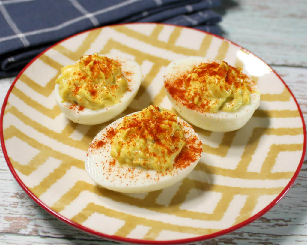 Tarragon Keto Deviled Eggs1