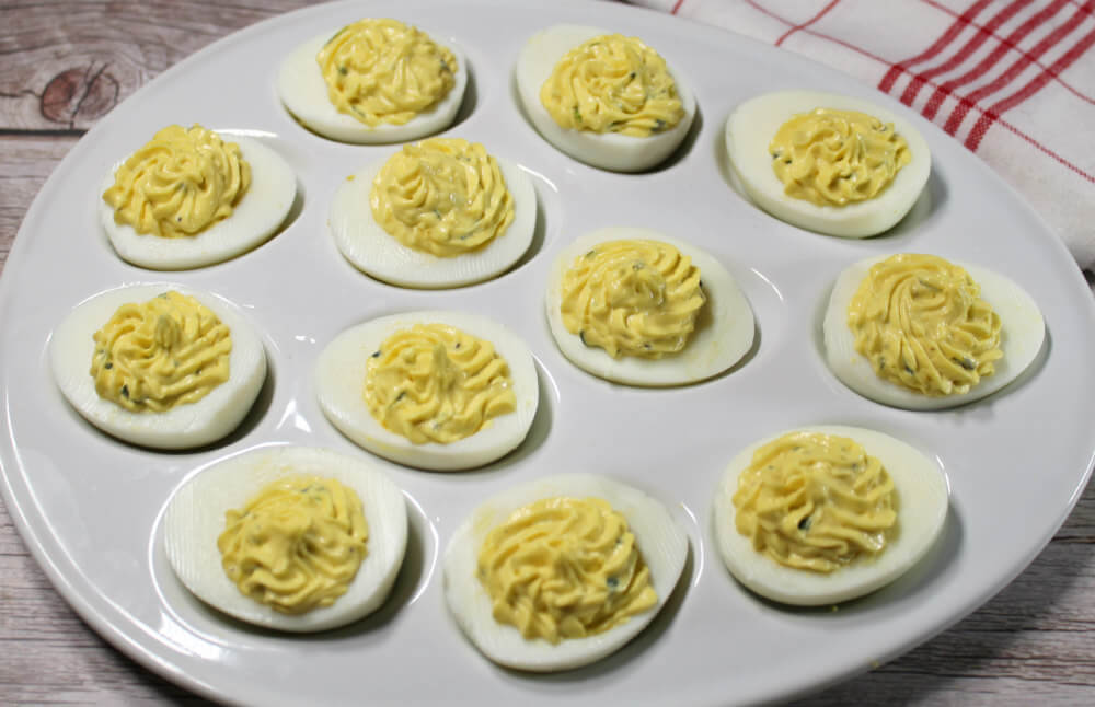 Tarragon Keto Deviled Eggs6