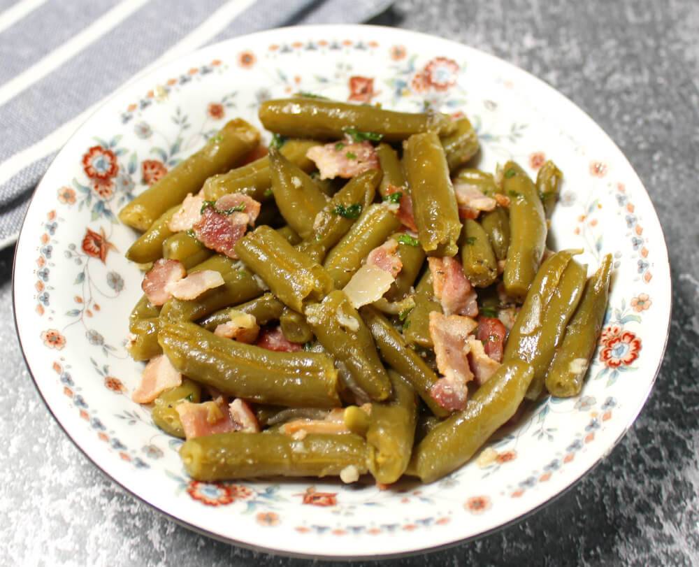 Dad's Green Beans-Keto4