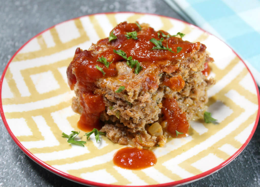 Easy Italian Keto Meatloaf1