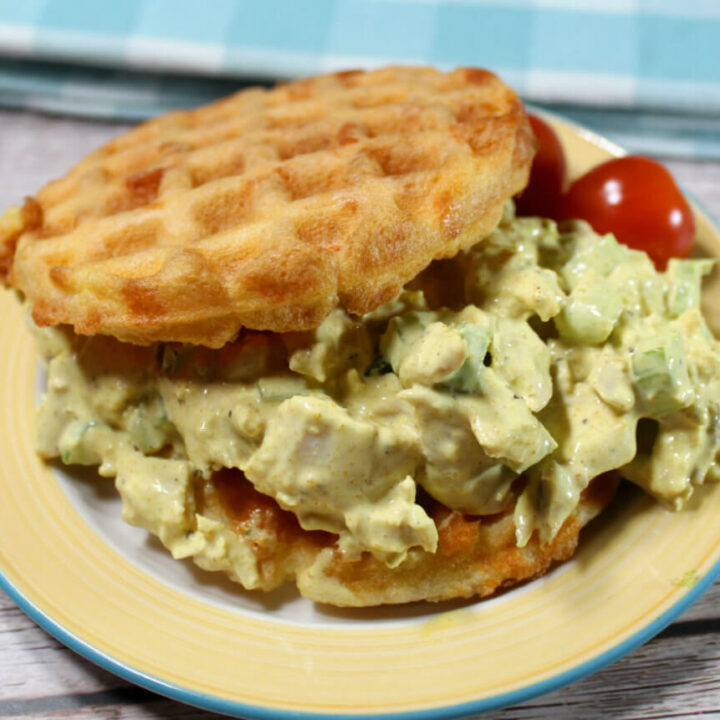 Curried Keto Chicken Salad1