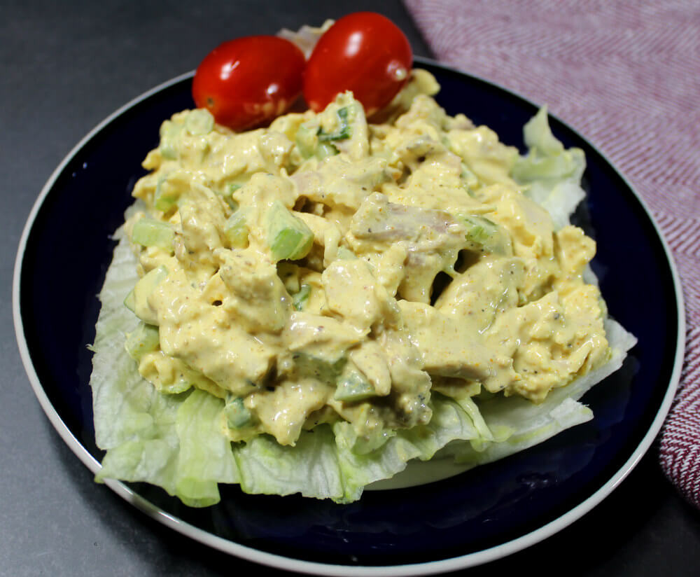 Curried Keto Chicken Salad6