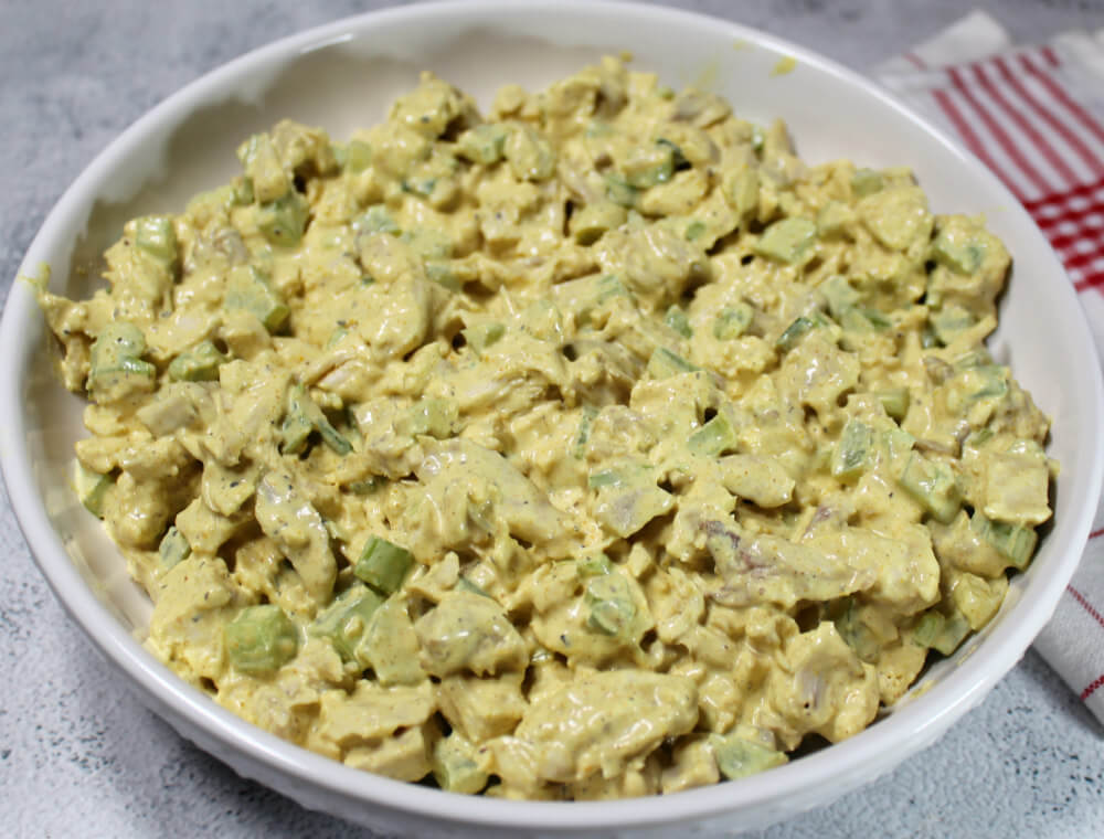 Curried Keto Chicken Salad7