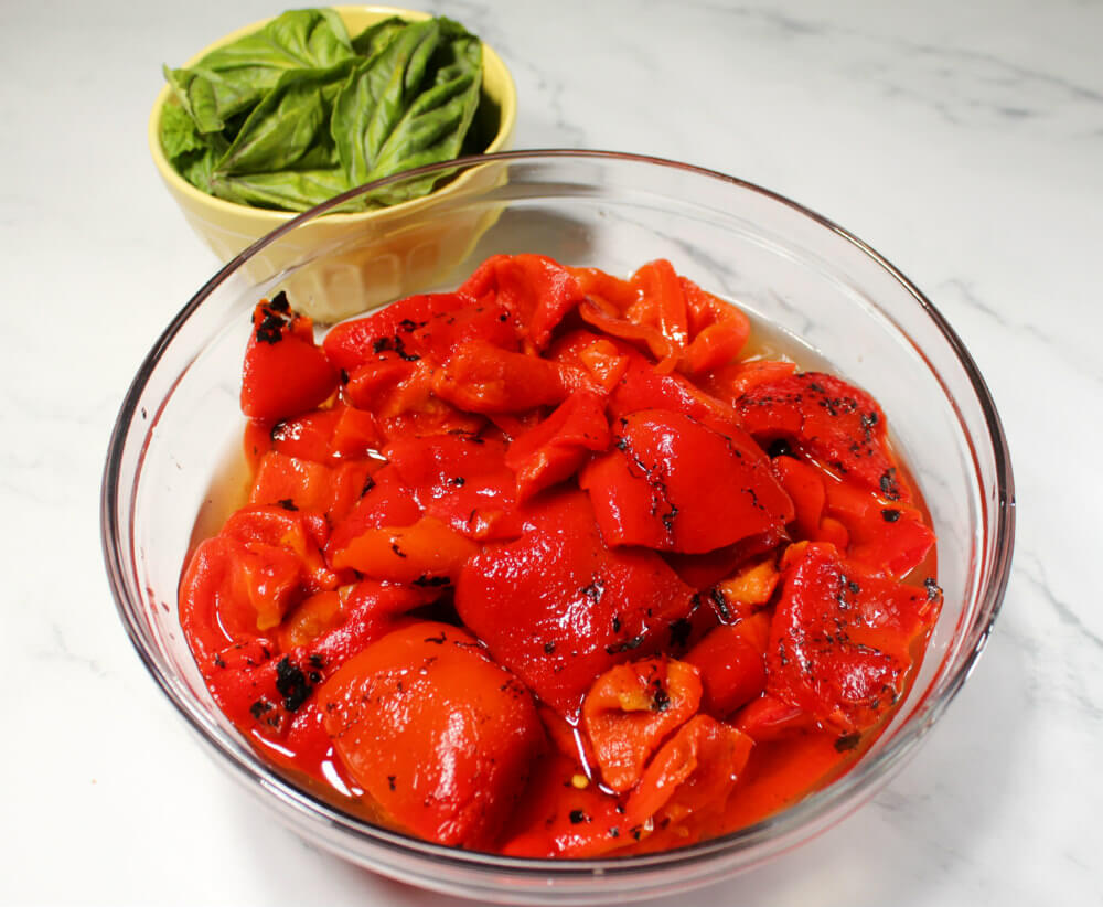 Roasted Red Pepper Coconut Basil Keto Soup2