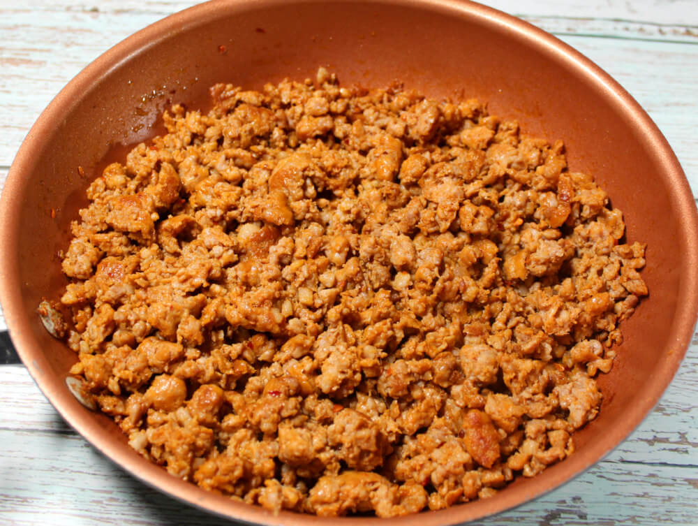 Keto Sausage & Pepperoni Crustless Pizza2