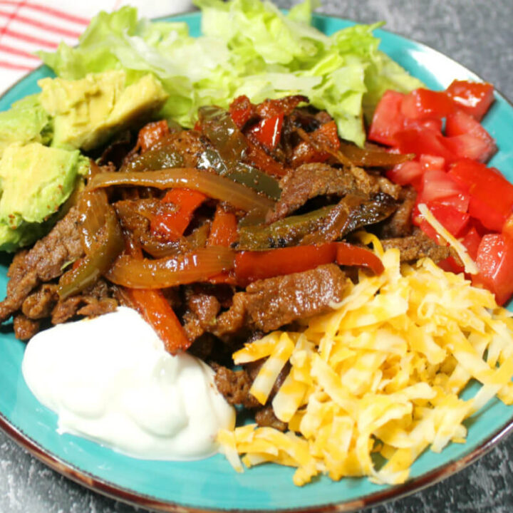 Steak Fajitas Keto1