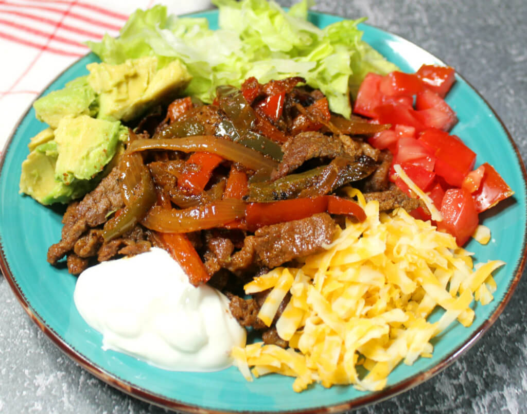 Steak Fajitas Keto1
