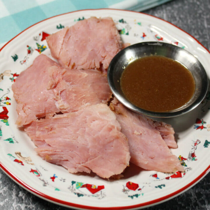 Sweet Bourbon Keto Glazed Ham1