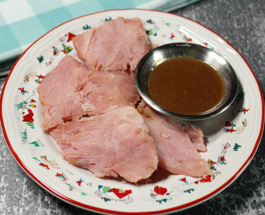 Sweet Bourbon Keto Glazed Ham1