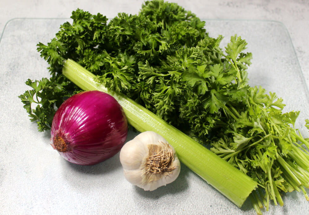 Keto Creamy Garlic Shrimp Salad3