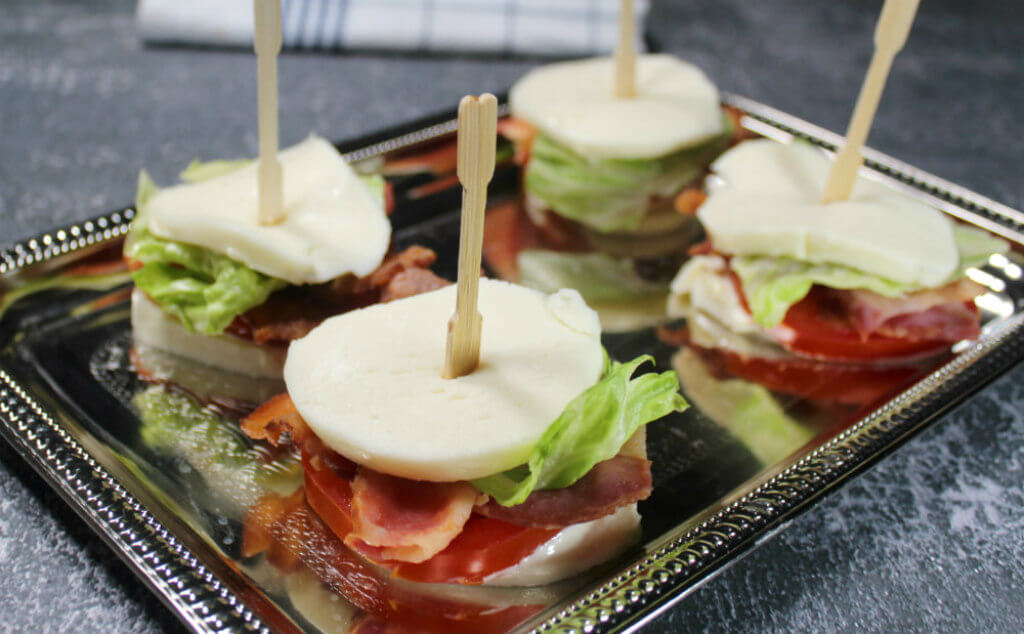 Keto Mozzarella BLT Bites1
