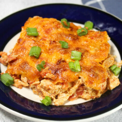 Chicken Taco Keto Casserole1