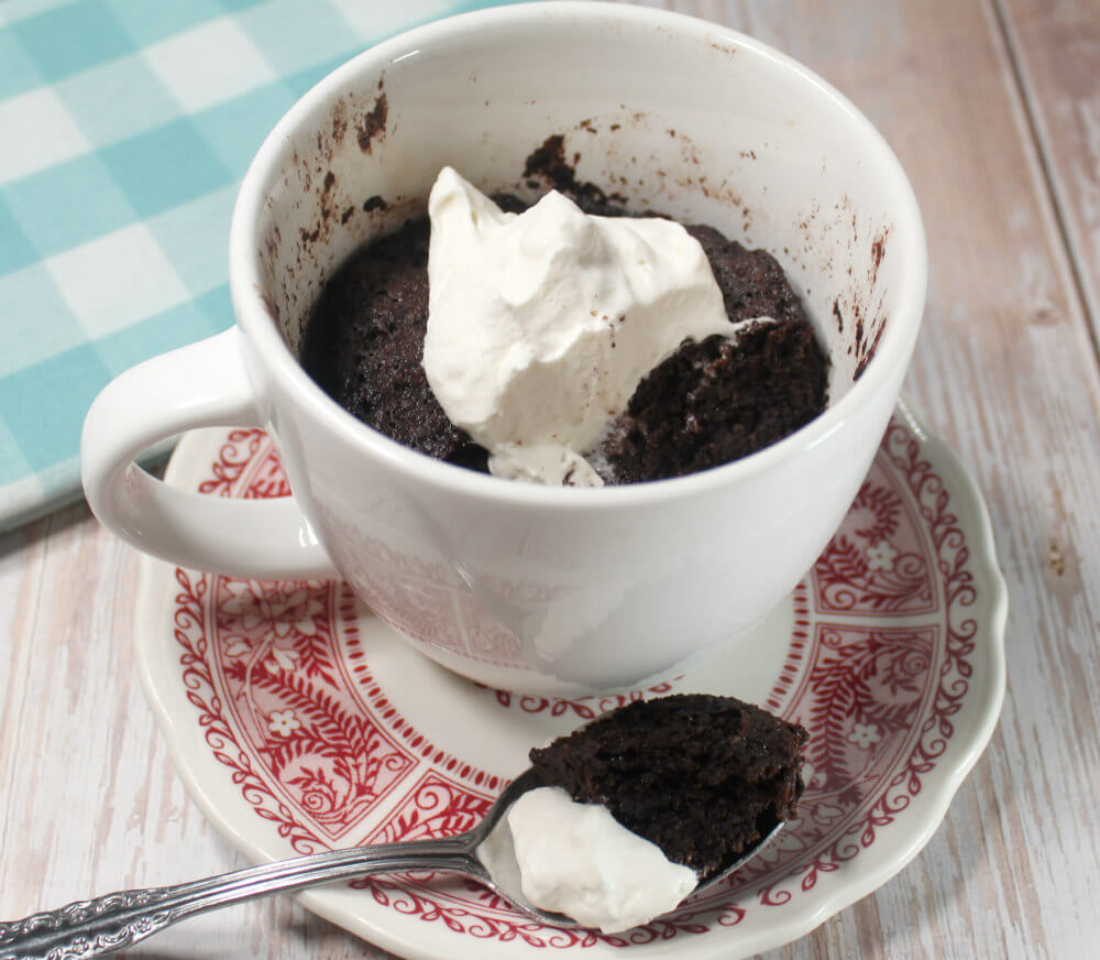 Chocolate Keto Mug Cake6