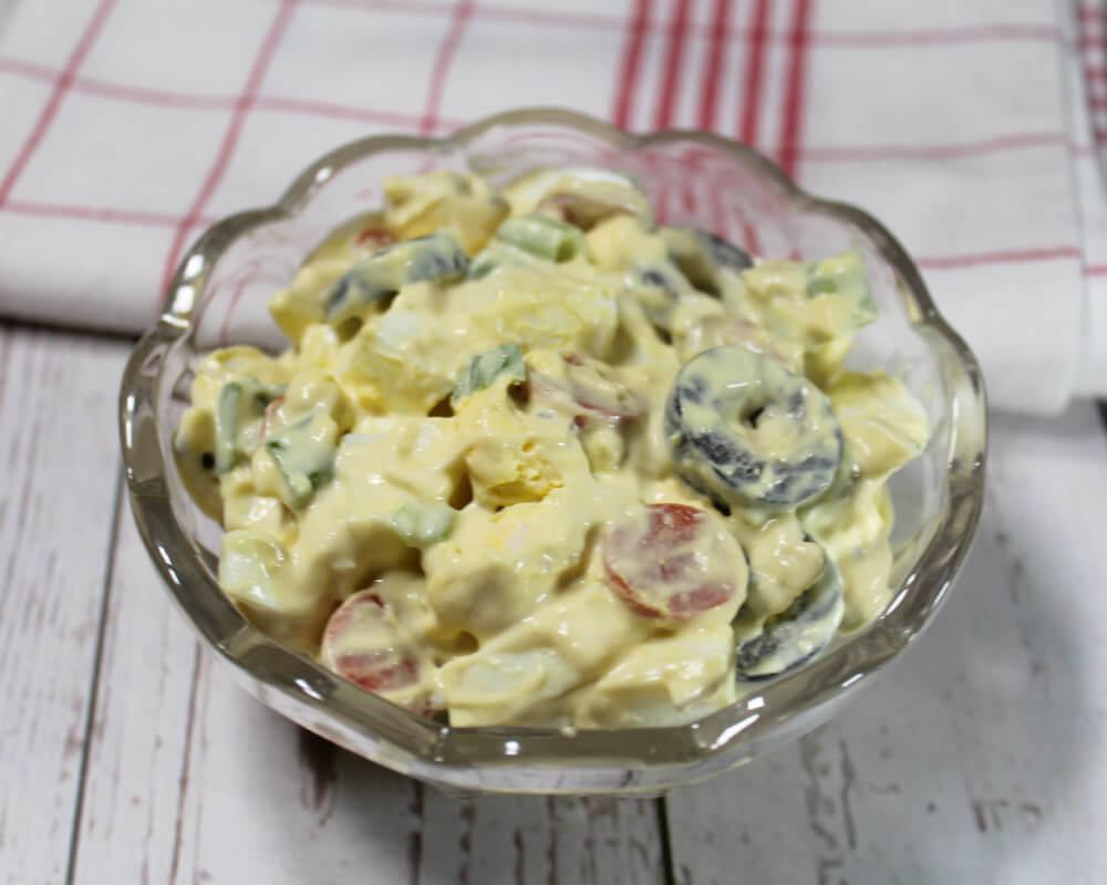 Pepperoni Keto Egg Salad6