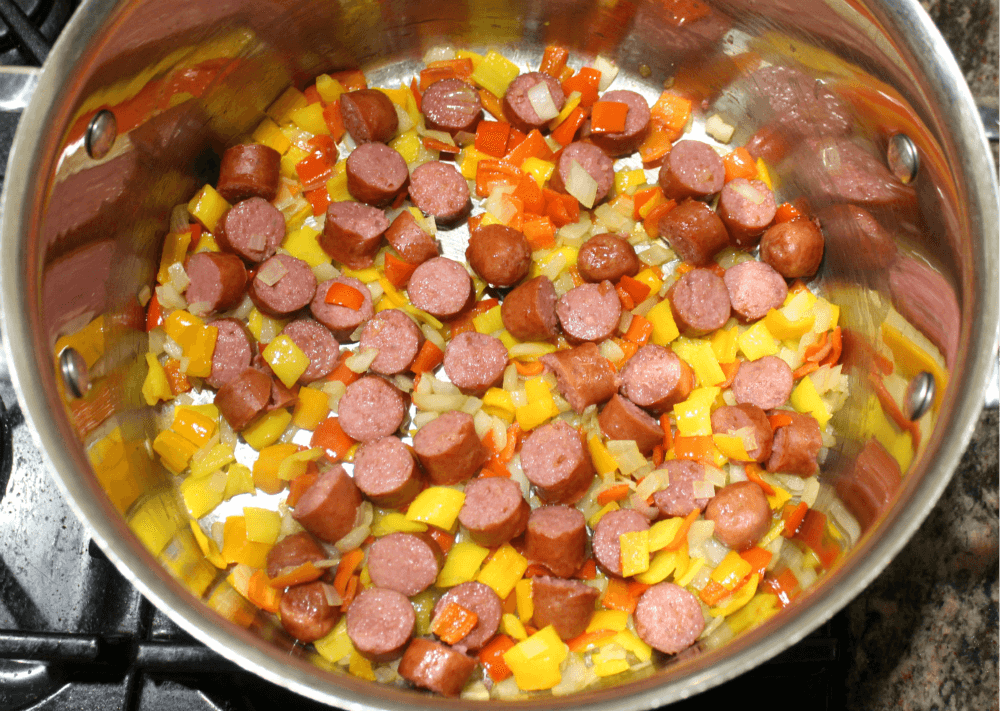 Chili with Smoked Sausage-Keto4
