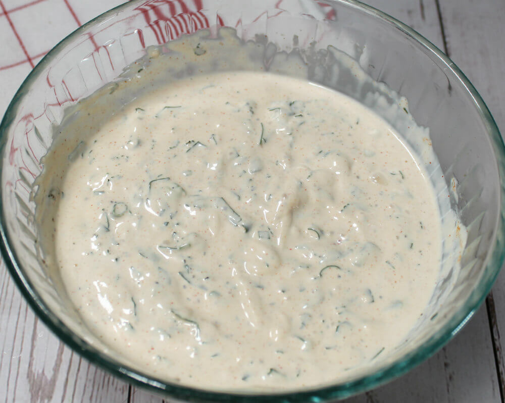 Keto Green Onion Vegetable Dip4