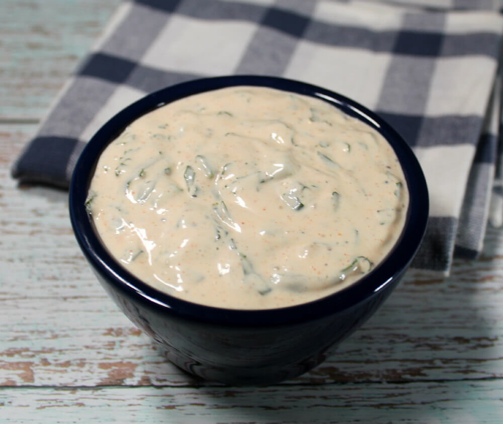 Keto Green Onion Vegetable Dip6