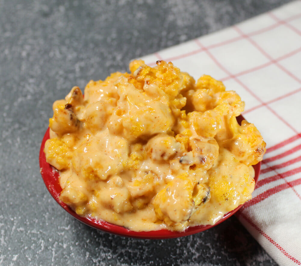 Keto Smoky Gouda Cauliflower Mac & Cheese6