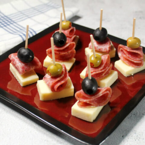 Low-Carb Salami Antipasto Bites1