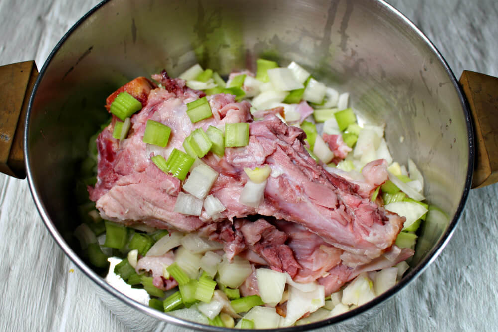 Ham Bone & Asparagus Soup3