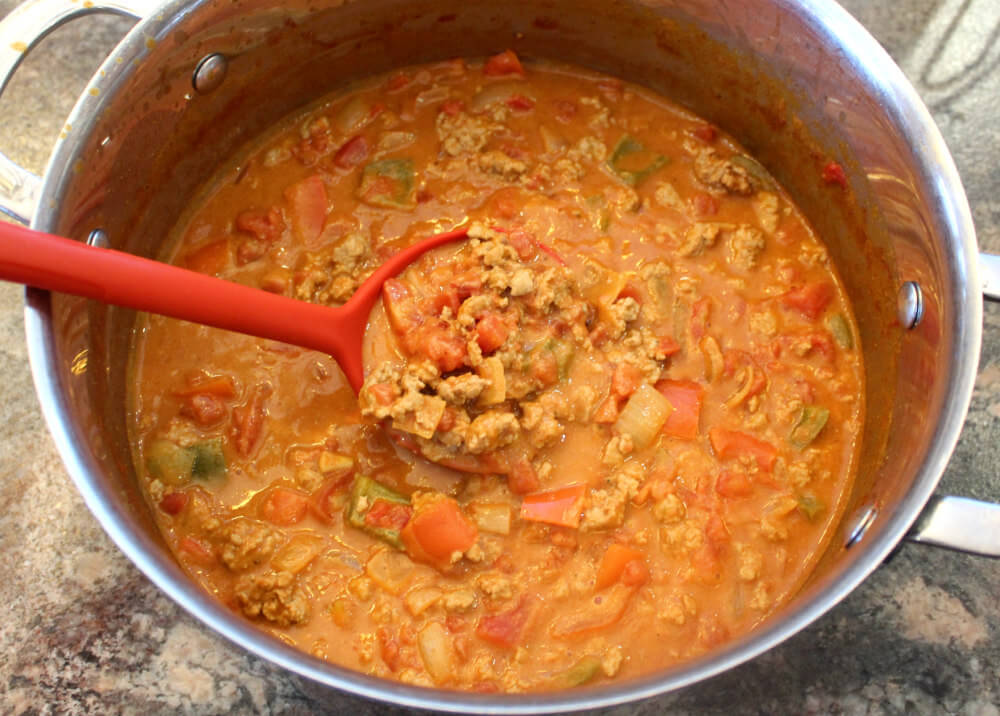 Turkey Peanut Butter Keto Chili4