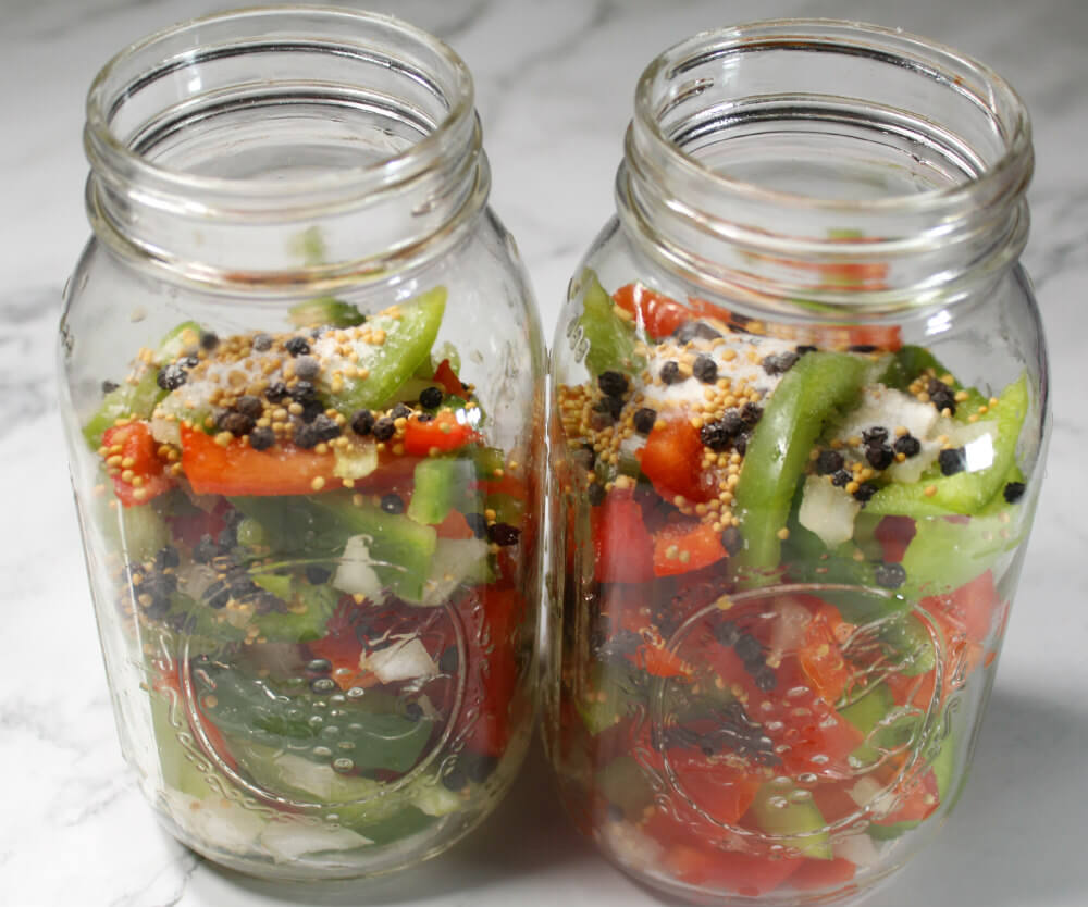 Keto Easy Pickled Bell Peppers3