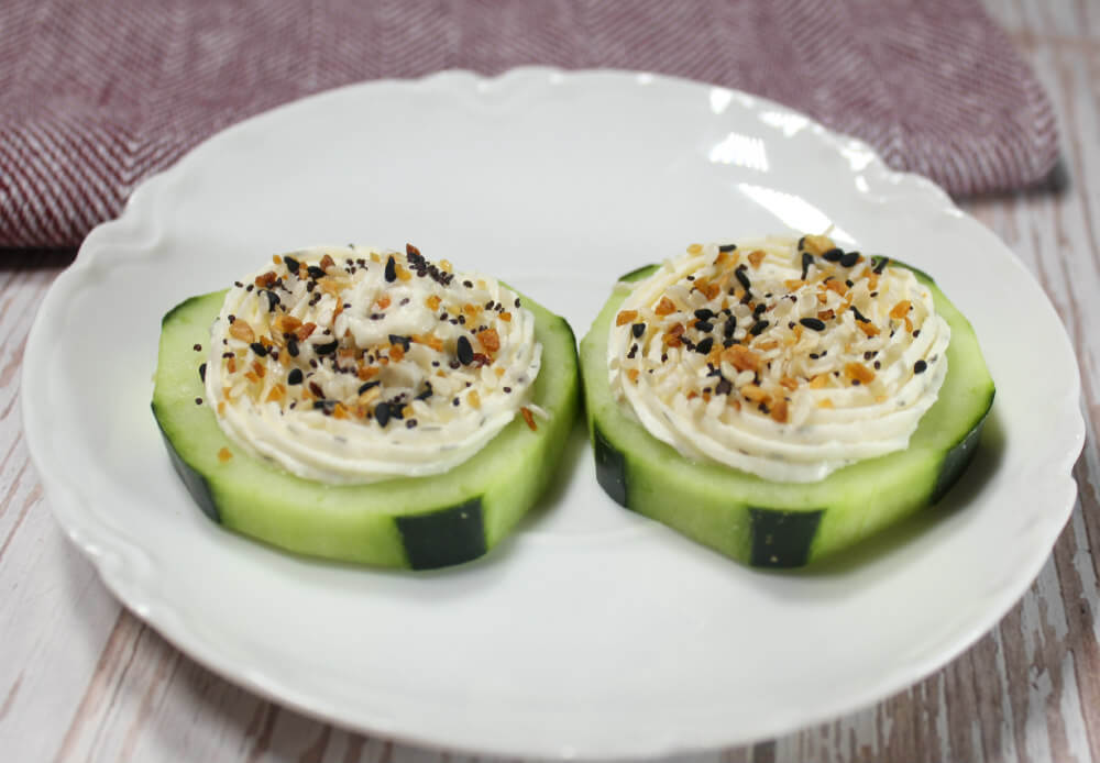 Cucumber Bites Everything Bagel6