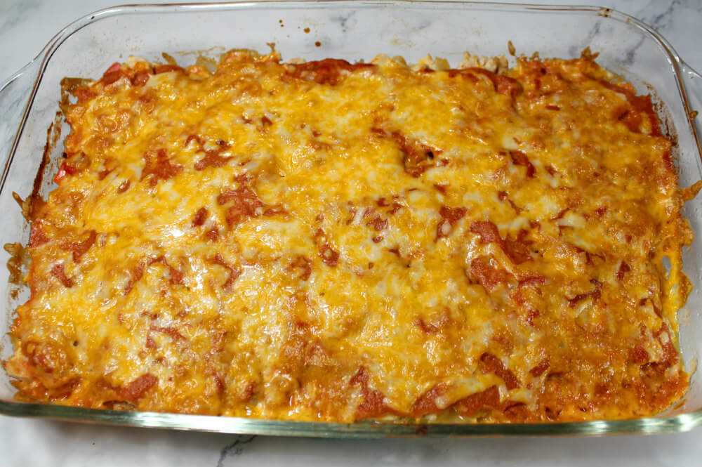 Chipotle Chicken Keto Enchilada Casserole5