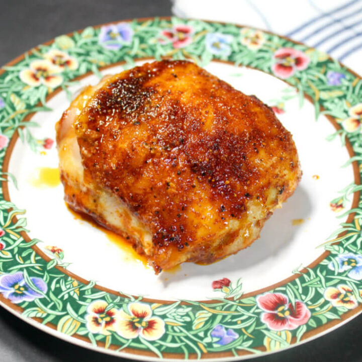 Smoked Paprika Seasoned Chicken Thighs1