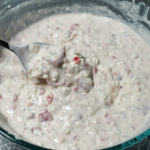 Pimento Tomato Cottage Cheese Salad1