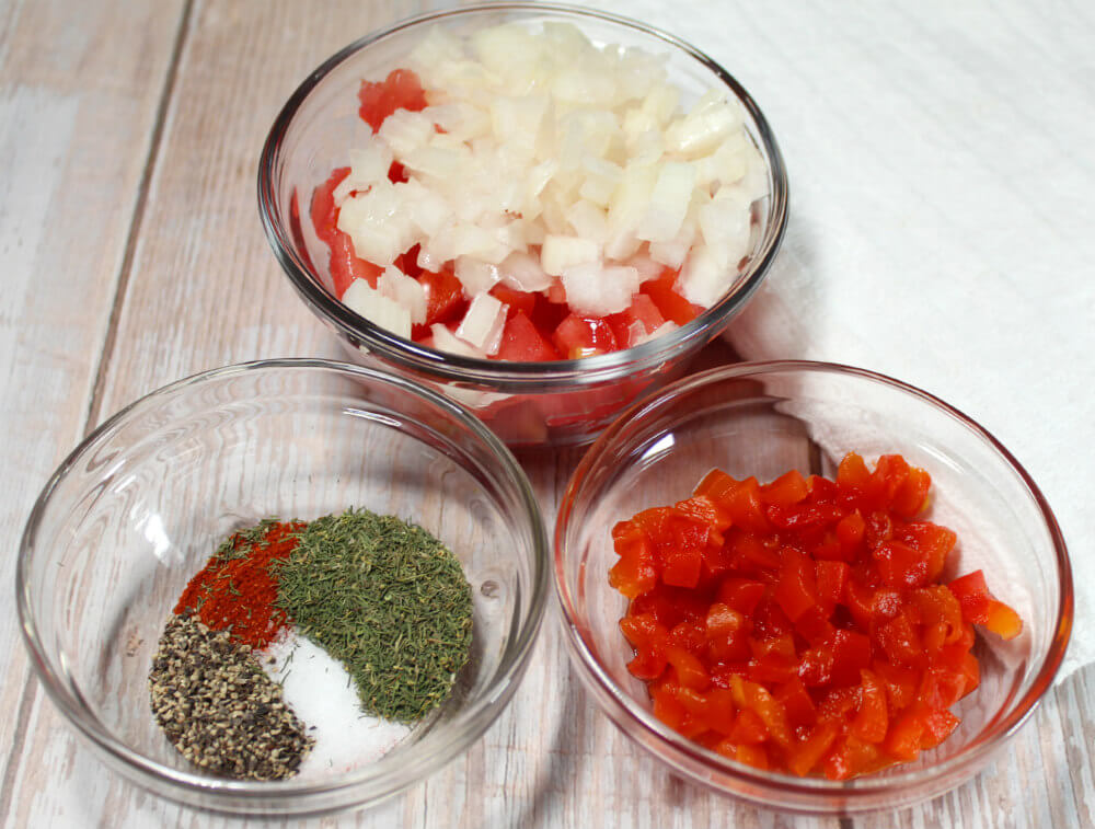 Pimento Tomato Cottage Cheese Salad3