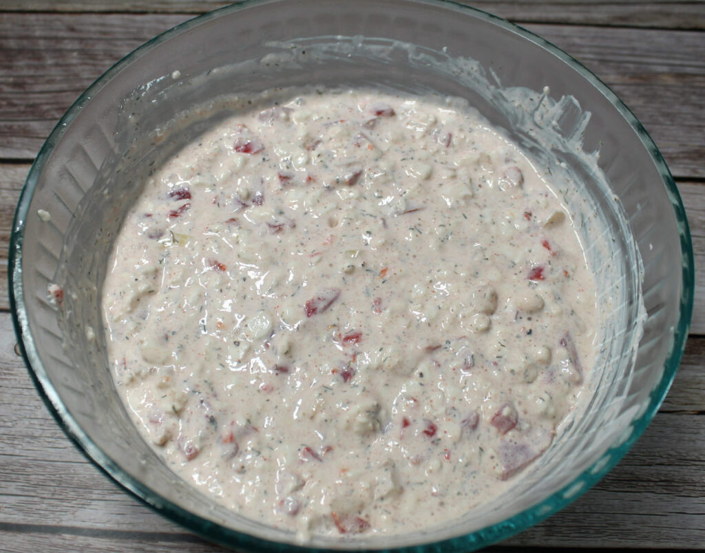 Pimento Tomato Cottage Cheese Salad4