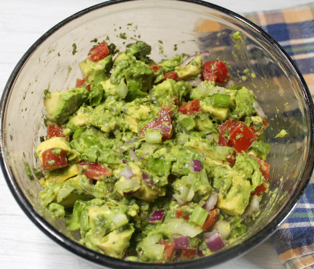 Triple Onion Guacamole Dip5
