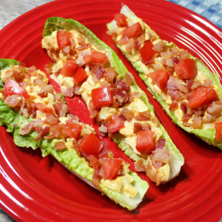 Egg Salad BLT Lettuce Wraps1