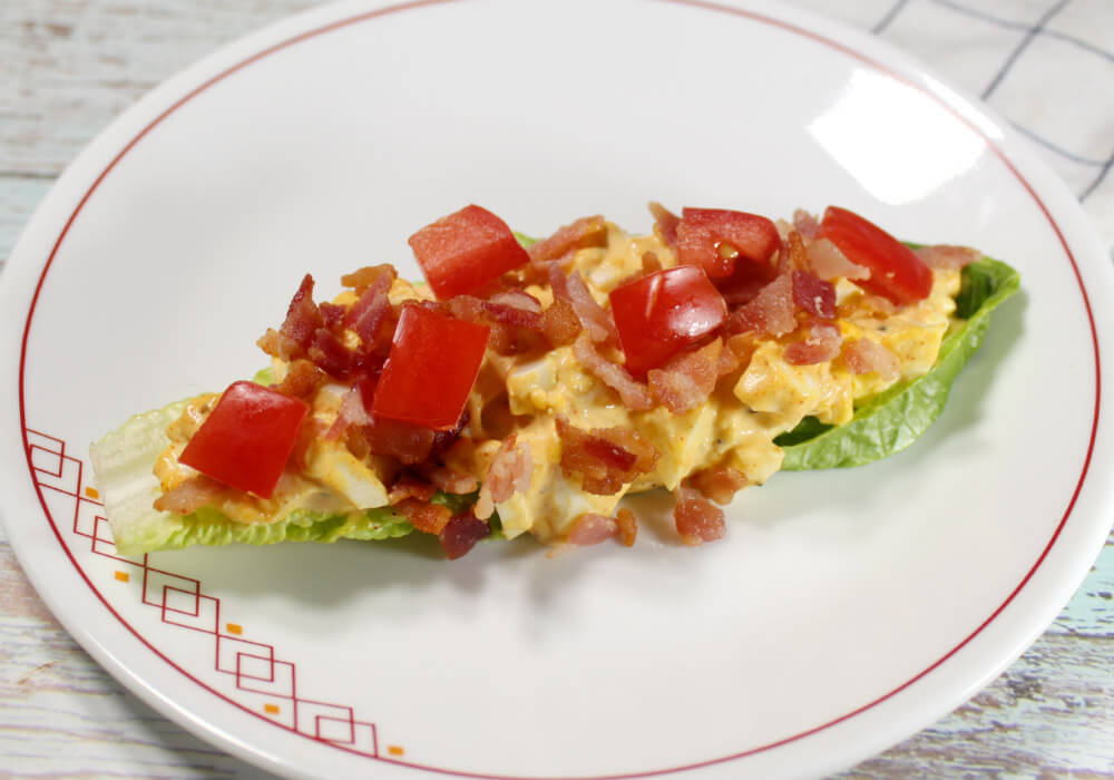 Egg Salad BLT Lettuce Wraps7