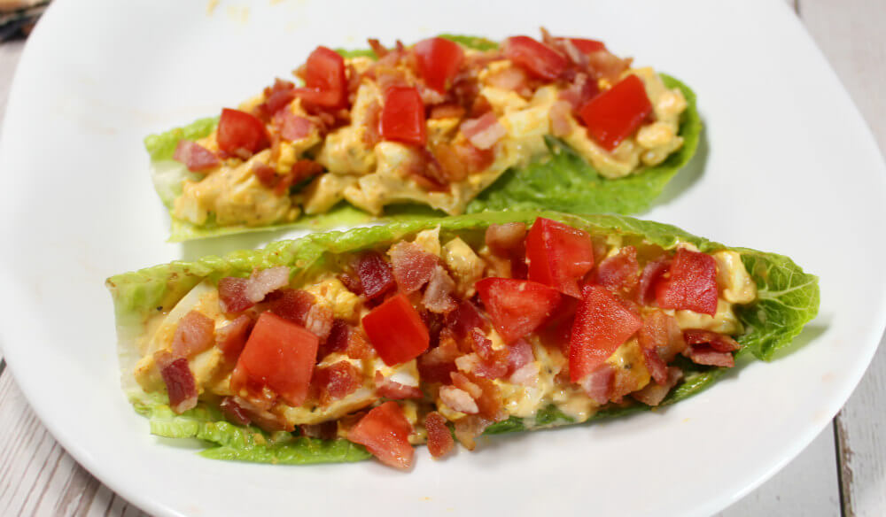 Egg Salad BLT Lettuce Wraps8
