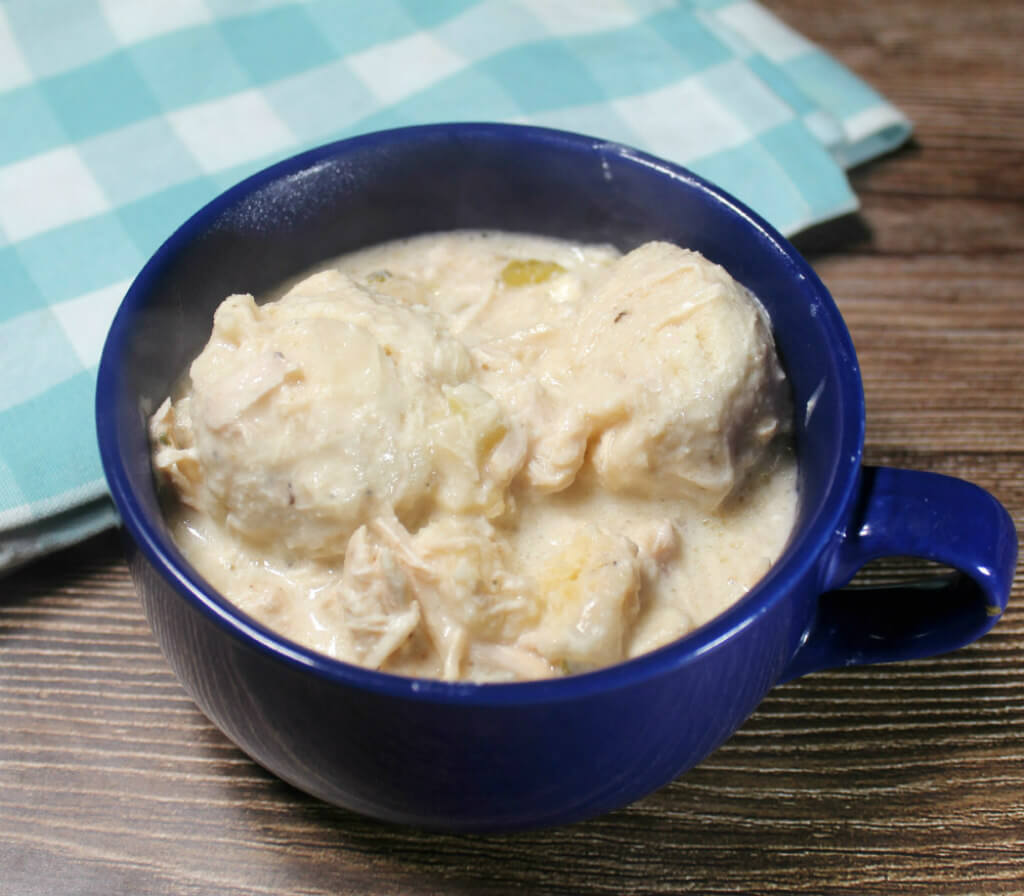 Crockpot Keto Chicken & Dumplings1