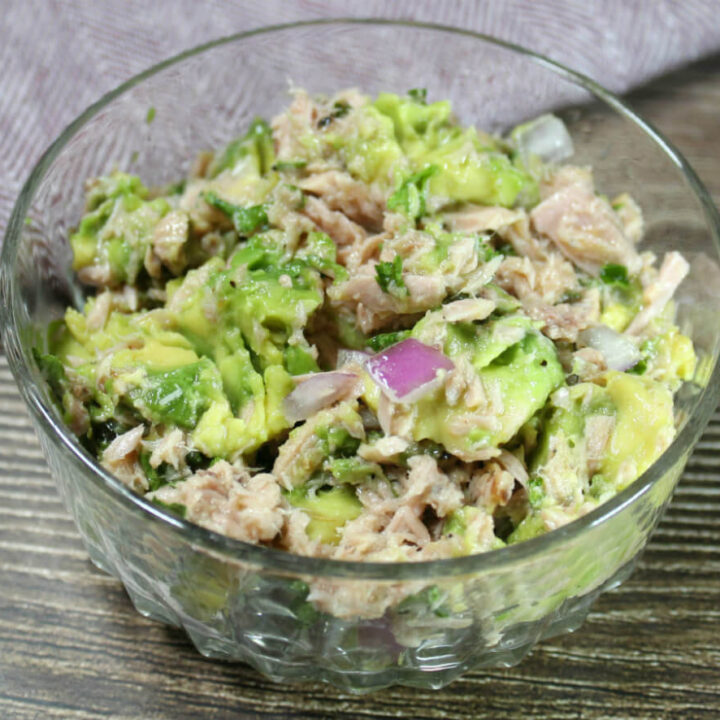 Easy Tuna Avocado Salad1