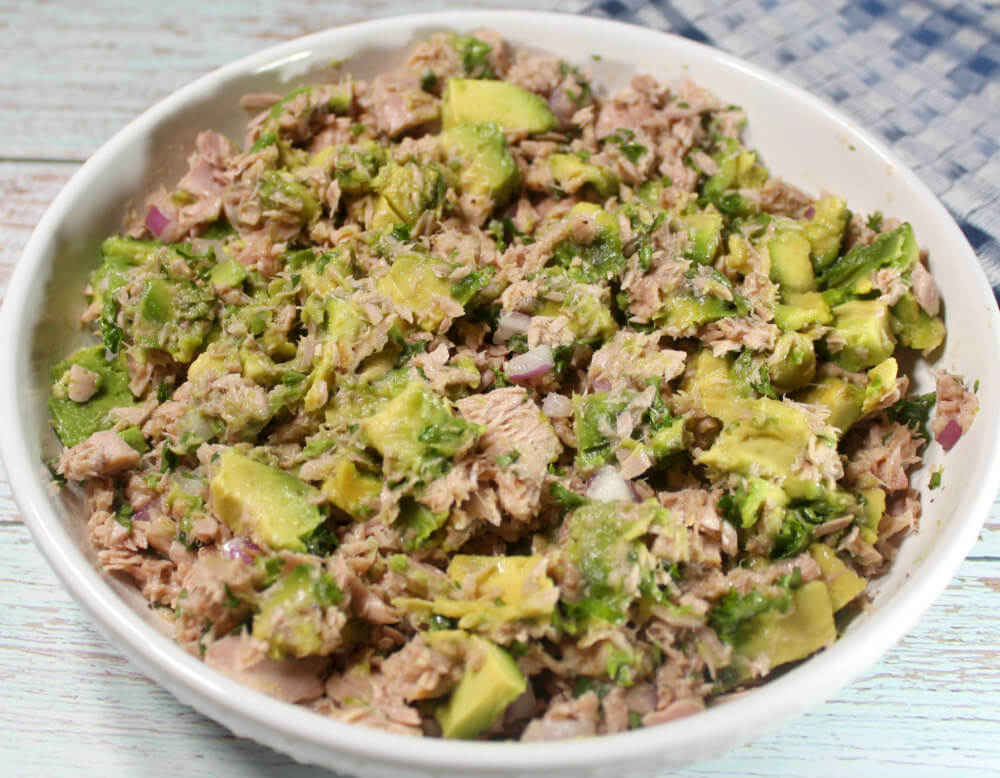 Easy Tuna Avocado Salad5