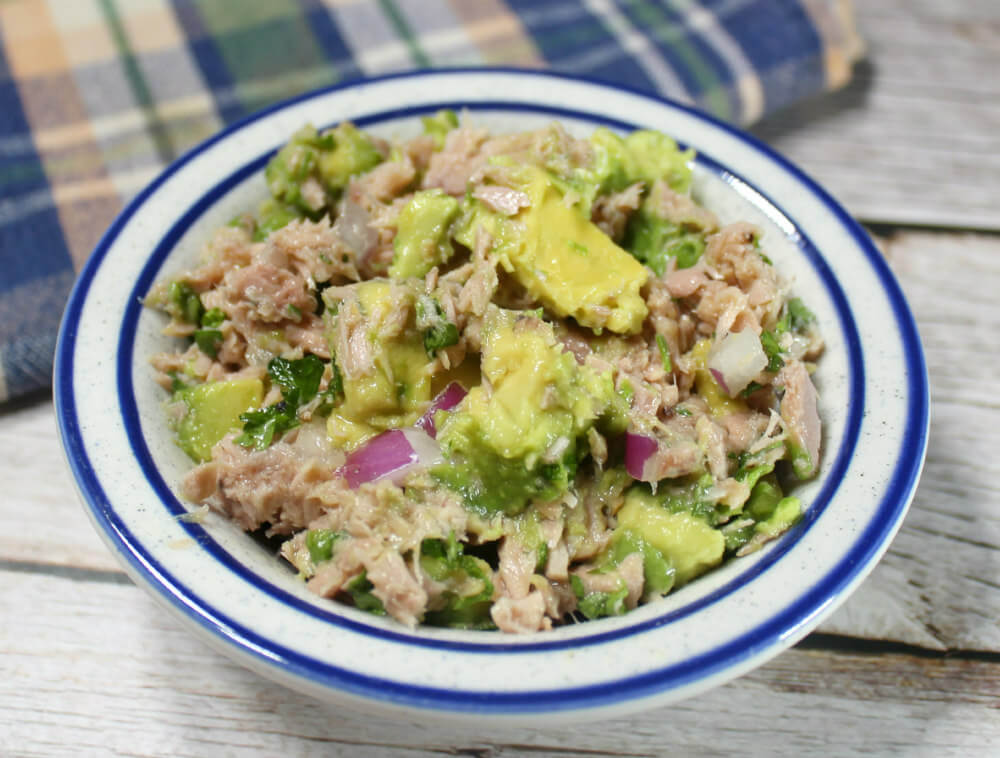 Easy Tuna Avocado Salad6