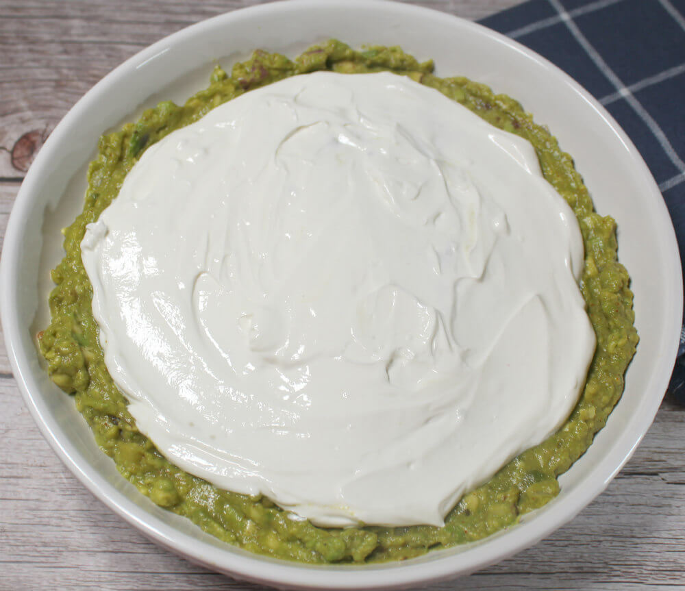 Layered Easy Guacamole Dip4