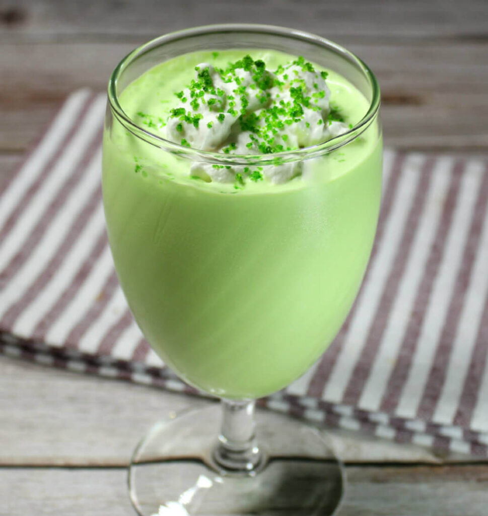 Keto Homemade Shamrock Shake1