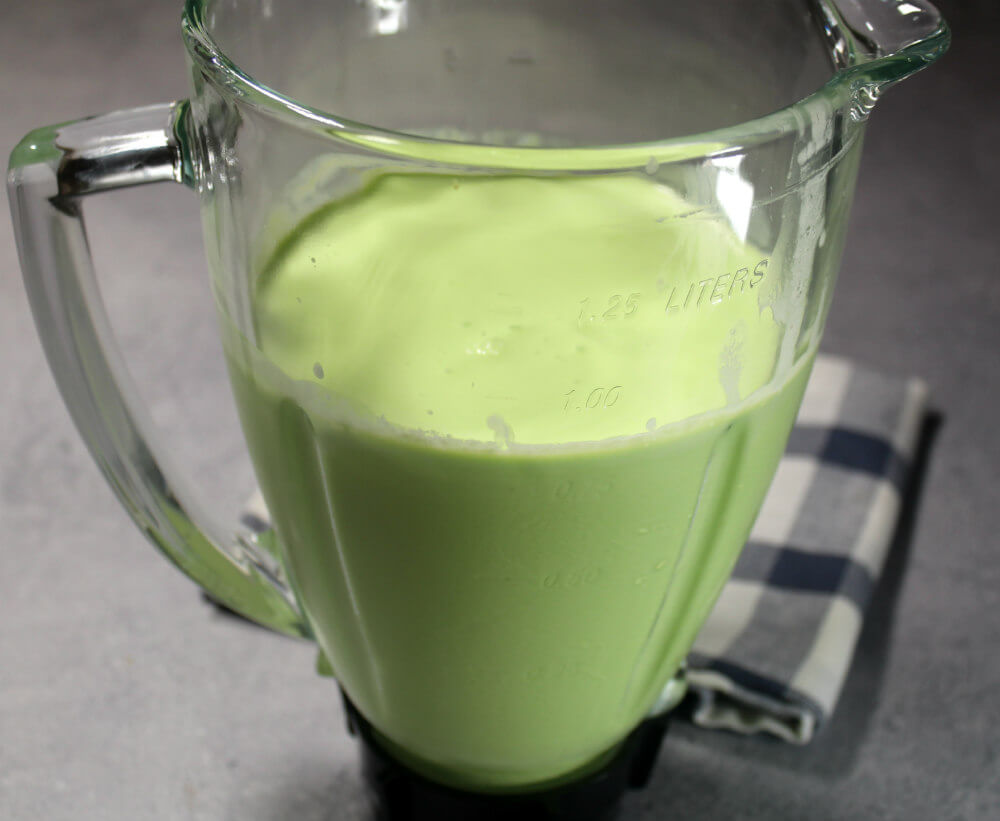 Keto Homemade Shamrock Shake3