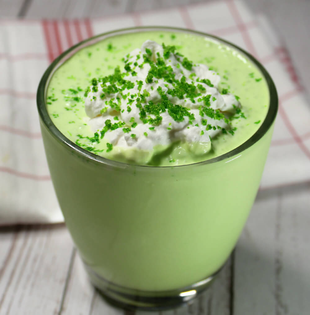 Keto Homemade Shamrock Shake6