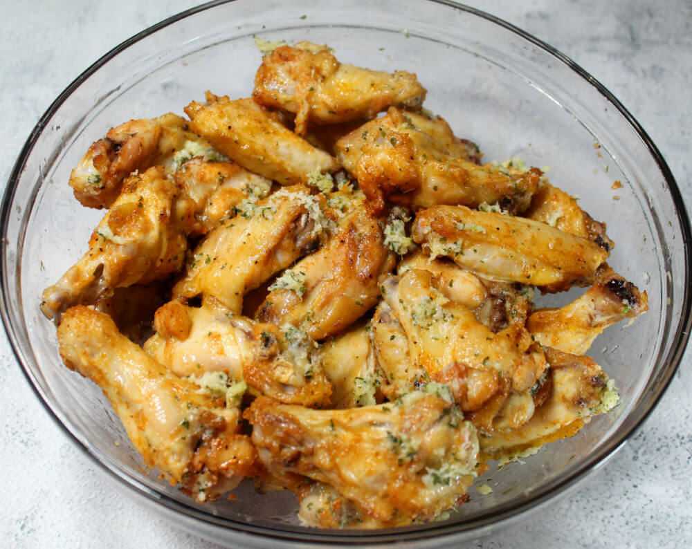 Garlic Parmesan Baked Wings6